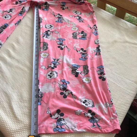 Disney, Minnie & Mickey Sweetheart PJ Bottoms, Sz XL - Picture 3 of 6